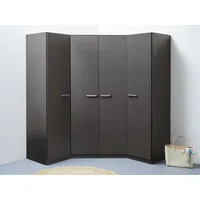 Rauch Wäscheschrank VANDOR 164 x 197 x 164 cm Grau