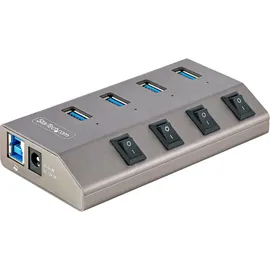 Startech 5G4AIBS-USB-HUB-EU USB-Hubs - 4 - Grau