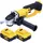DeWalt DCG 412 N inkl. 2 x 5,0 Ah - ohne Ladegerät