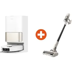 Bundle Dreame L40 Ultra Saugroboter mit Wischfunktion + Dreame U10 Akku-Staubsauger