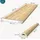 [neu.holz] Treppenverkleidung 2er Set Holz 120 x 32 x 4,6 cm Beige