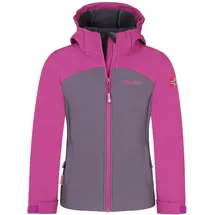 TROLLKIDS Kristiansand XT Softshelljacke Mädchen fresh Berry/Graphite - 140