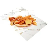 Tischsets Und Untersetzer Aus Kork In Marmoroptik, Abwischbare Tischsets | rutschfeste Tischsets Mit Marmormuster | Elegante Tischläufer, Kratzfeste Küchentischdekoration