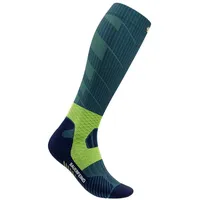 Bauerfeind Sports Trail Run Compression Kompressions-Socken Grün 46-49