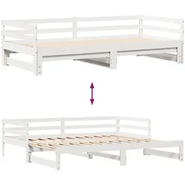 vidaXL Tagesbett 80 x 200 cm weiß