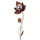 Harms Import Gartenstecker Dekofigur H 99,5 cm Bronze
