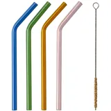 IKEA BLÅKÄXA Trinkhalme/Reinigbürsten-Set 5-tlg. versch. Farben