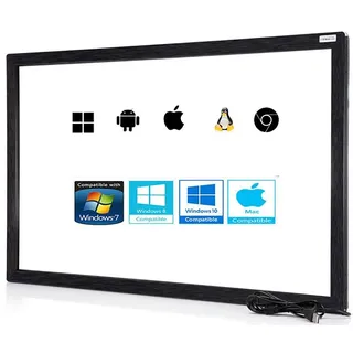 Chengying 139,7 cm (55 Zoll) 10-Punkt-Multi-Touch-Infrarot-Rahmen, IR-Touch-Panel, Touchscreen-Overlay
