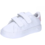 adidas Unisex Baby Advantage CF Sneaker, FTWR White/FTWR White/Clear Pink, 26 EU
