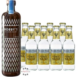Bobby’s Dry Gin & 8 x Fever-Tree Indian Tonic Water