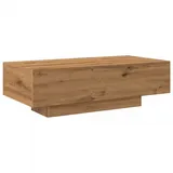 vidaXL Couchtisch Artisan-Eiche 100x49,5x31 cm Holzwerkstoff