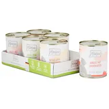 MJAMJAM Mixpaket I Huhn, Rind und Herzen 6 x 800 g