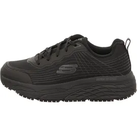 SKECHERS Herren MAX Cushioning Elite SR RYTAS Sneakers, Black Textile/Synthetic, 45