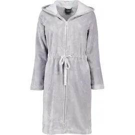 CAWÖ Bademantel mit Kapuze 822 graphit L