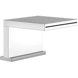 GESSI Rettangolo K, Wannenrand-Schwalleinlauf bedienbar mit separatem Einhebelmischer, 20191031, Farbe: Chrom