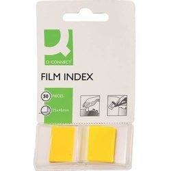 Index gelb 25x45mm
