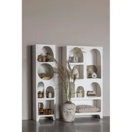 Woood Standregal 95 x 32 x 180 cm Weiß