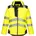 Warnschutz-Regenjacke mit Kapuze gelb XXXL