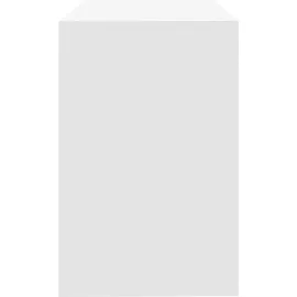 vidaXL Schreibtisch Weiß 101x50x76,5 cm Holzwerkstoff