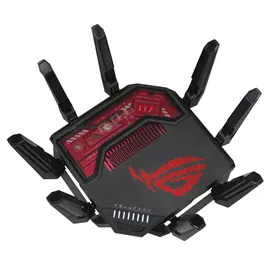 Asus ROG Rapture GT-BE19000 Tri-band WiFi 7 Gaming Router 2x 10G Ports, Aura RGB, AiMesh