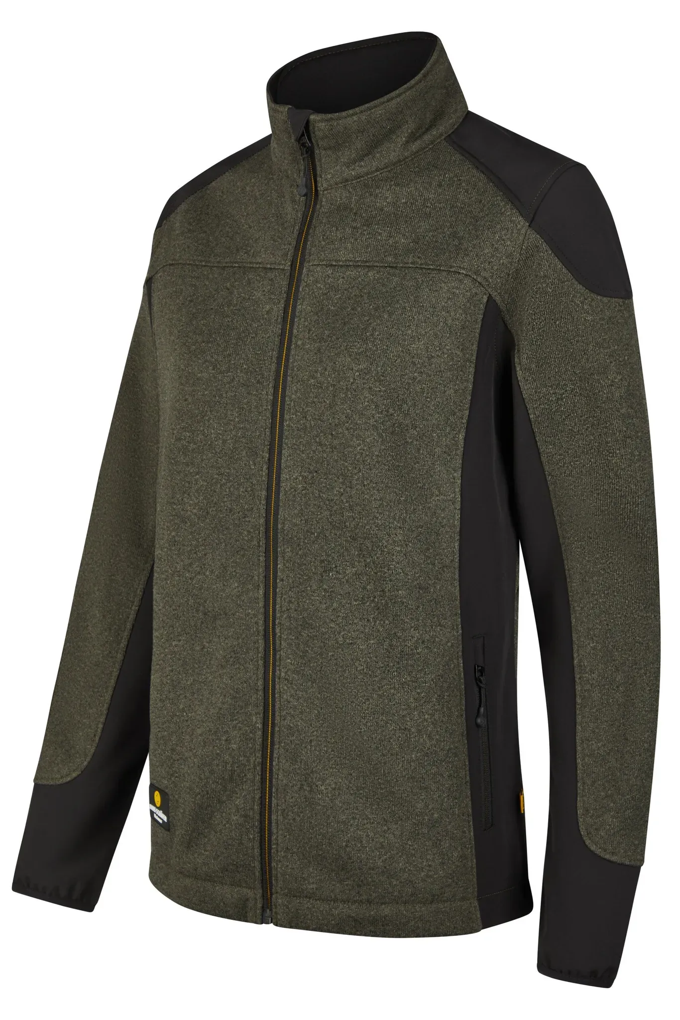 Hans Schäfer Strickfleecejacke Smart, oliv, M