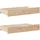 vidaXL Bettschubladen Braun, Holz, Schlafzimmer, Betten, Bettkasten
