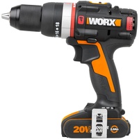 Worx WXJCR.9 Bohrmaschine 1600 RPM Ohne Schlüssel Schwarz, Orange