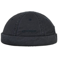 Stetson Baskenmütze Baumwoll Docker Cap mit UV Schutz 40+ blau 61/XL