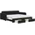 vidaXL Tagesbett Ausziehbar mit Schubladen Schwarz 90x190 cm Samt