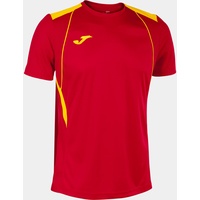 Joma Kurzarmshirt Mann Championship VII rot gelb