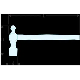 FACOM Schlosserhammer 31 mm