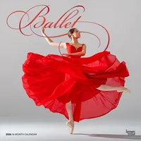 Browntrout Verlags GmbH Ballet – Ballett 2026 - 16-Monatskalender