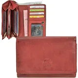 Bear Design Portemonnaie Damen rot
