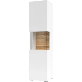 Home Affaire Vitrine Ava 35,7 x 29,5 x 140 cm Weiß