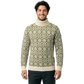 Devold of Norway Hoddevik Wool High Neck Anthrazit / Weiß L