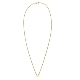 ELLI PREMIUM Kette mit Anhänger Herz 585 Gelbgold