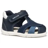 GEOX Baby-Jungen B ZAPITO Boy Sandal, Navy/White, 18