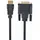 Gembird HDMI-DVI-Kabel M/M 3 m Schwarz