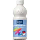 Lefranc Bourgeois Gouache Liquide Redimix Temperafarbe weiß 500,0 ml