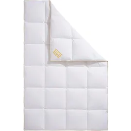 OBB Daunenbettdecke OBB "Emilias, Bettdecken für Sommer und Winter, Ganzjahresdecke", weiß, B:200cm L:200cm, Bezug: 100% Baumwolle. Füllung: 90% Daunen, 10% Federn, Bettdecken, Bettdecke 135x200 cm, 155x220 cm, weitere Größen, Made in Germany