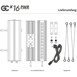 Greenception GCx-16 PWR 640 Watt Grow LED