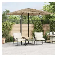 VidaXL Sonnenschirm mit Stahlmast Braun 248x248x248 cm