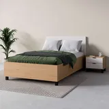 Vox Bett SIMPLE 125 x 204,4 cm Holz massiv weiß