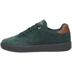 Sneaker SERGIO TACCHINI "TAORMINA S Herren", Herren, Gr. 43, Normalschaft, grün (dunkelgrün), Veloursleder, Polyurethan, Schuhe, Sneaker Herren, Sneakers, Sportschuhe, Laufschuhe Retro, Outdoor, Sale