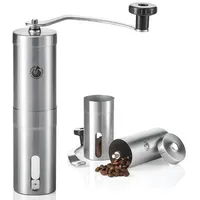 Coffee Fox Handkaffeemühle Silber