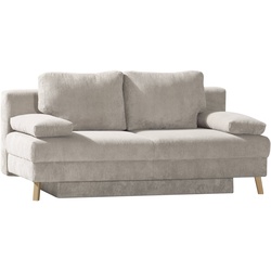 Schlafsofa Oliver Cord Beige