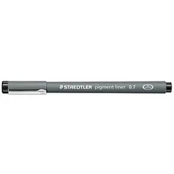 STAEDTLER pigment liner 308 Fineliner schwarz 0,7 mm, 1 St.