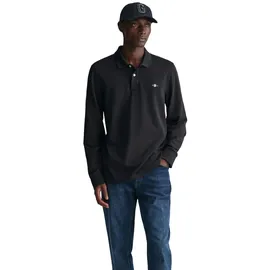 GANT Shield Piqué Poloshirt schwarz 5XL