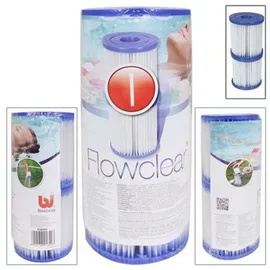 BESTWAY Filterkartusche Typ I blau 8,0 x 9,0 cm