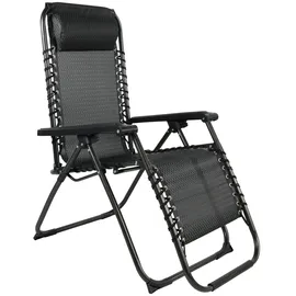 INDA-EXCLUSIV Comfort Relaxstuhl Liegestuhl 0 x 0 x 0 cm grau